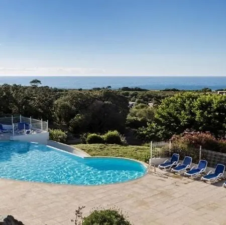 Capra Scorsa - Appt Vue Et Piscine Partagee * Belgodere (Corsica)